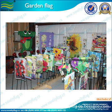 Garden Flag Pole Decorate Garden flag with metal poles for festival